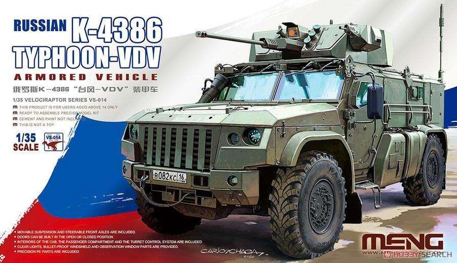 1/35 RUSSIAN K-4386 TYPHOON-VDV ARMORED VEHICLE